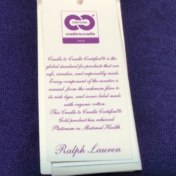 Ralph Lauren Purple Label Men's Navy Turtleneck Sweater - Picture 5 of 9